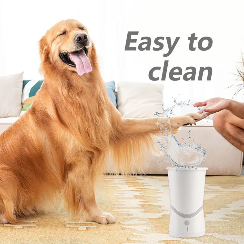 Automatic Dog Paws Cleaner Pet Foot Washer Cup