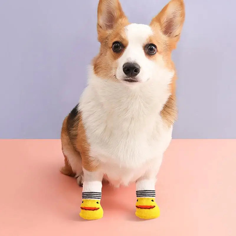 Dog Socks Dog Grip Socks With Straps Traction Control