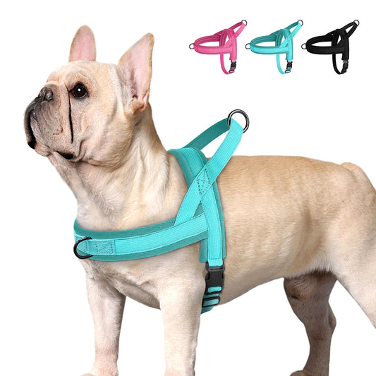 Soft Padded Dog Harness No Pull Dog Harnesses Adjustable