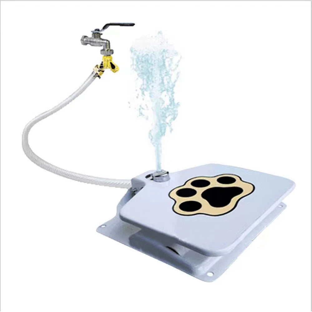 Dog Watering Supplies Summer Cooling Pet Pedaling Outlet Automatic Water