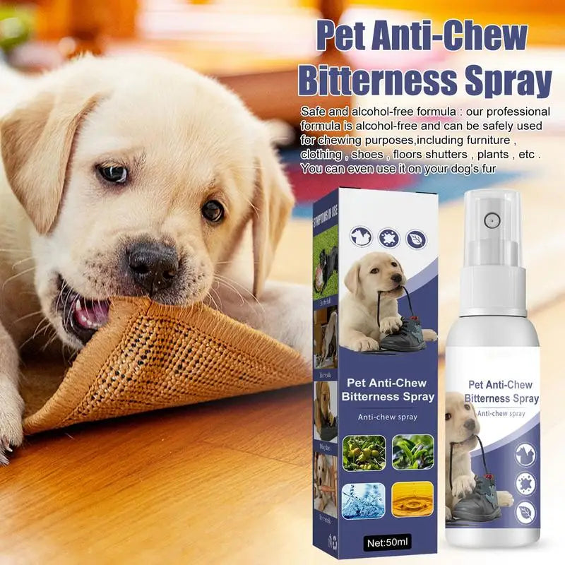 No Chew Spray For Dogs Dog Anti Chew Spray -Free Natural