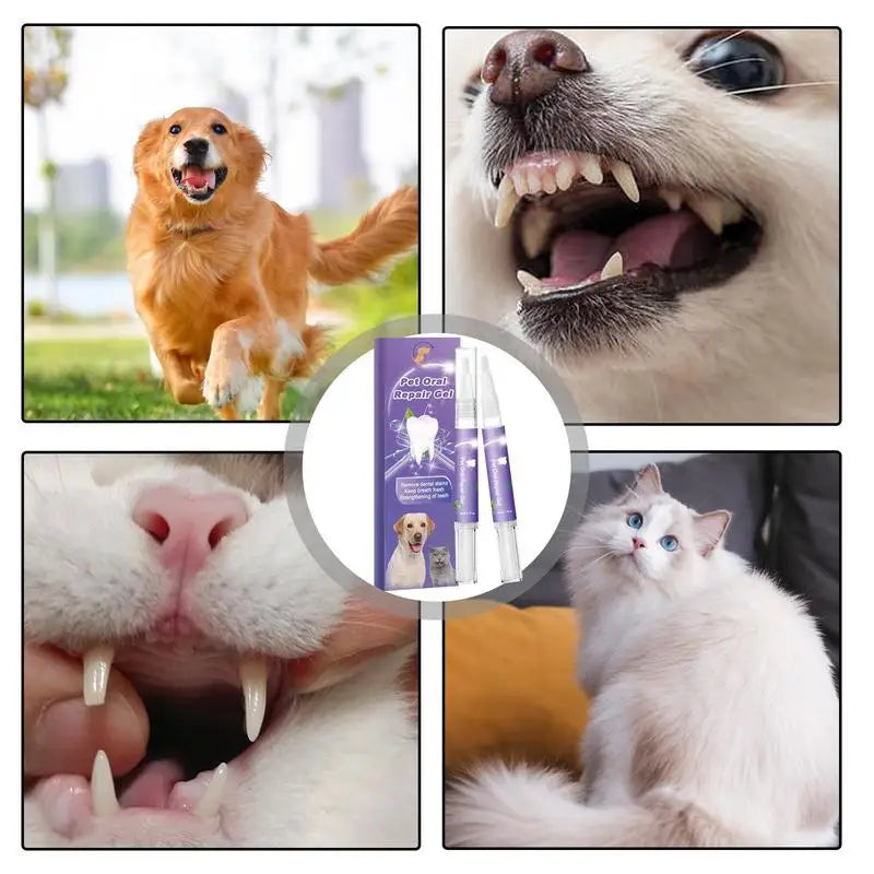 Pet Oral Repair Gel Tooth Brushing Cleaner Toothpaste