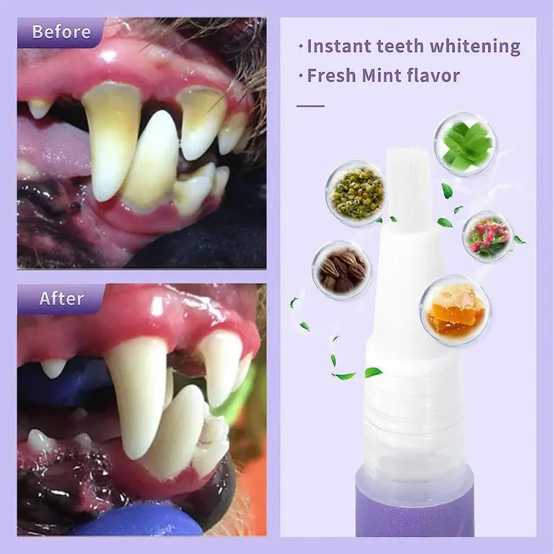 Pet Oral Repair Gel Tooth Brushing Cleaner Toothpaste