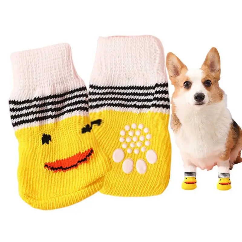 Dog Socks Dog Grip Socks With Straps Traction Control