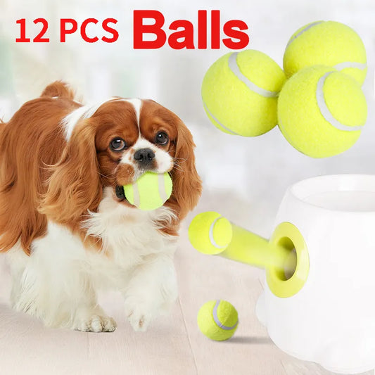 5cm Dog Pet Tennis Interactive Toy Chew Ball