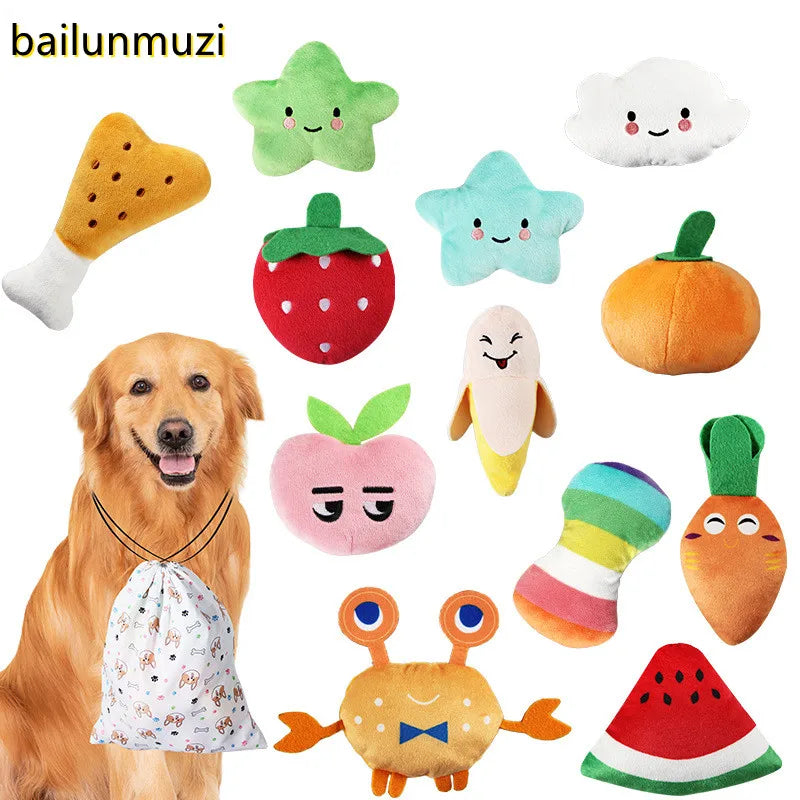 Pet Dog Toys Plush Squeaky Toy