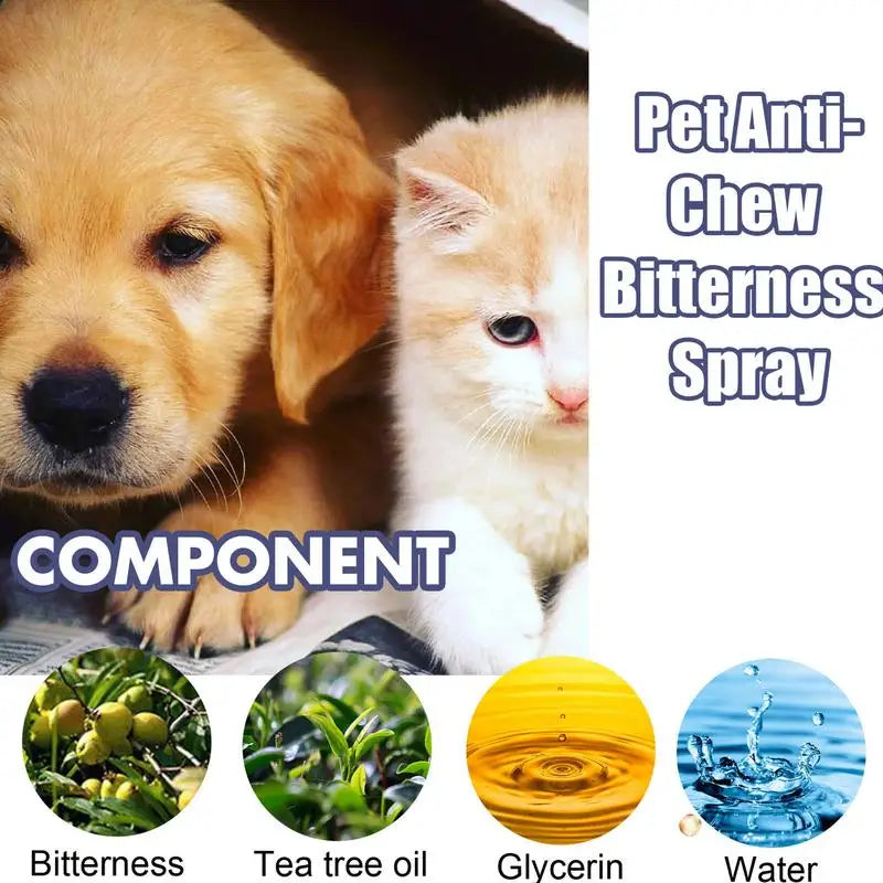 No Chew Spray For Dogs Dog Anti Chew Spray -Free Natural