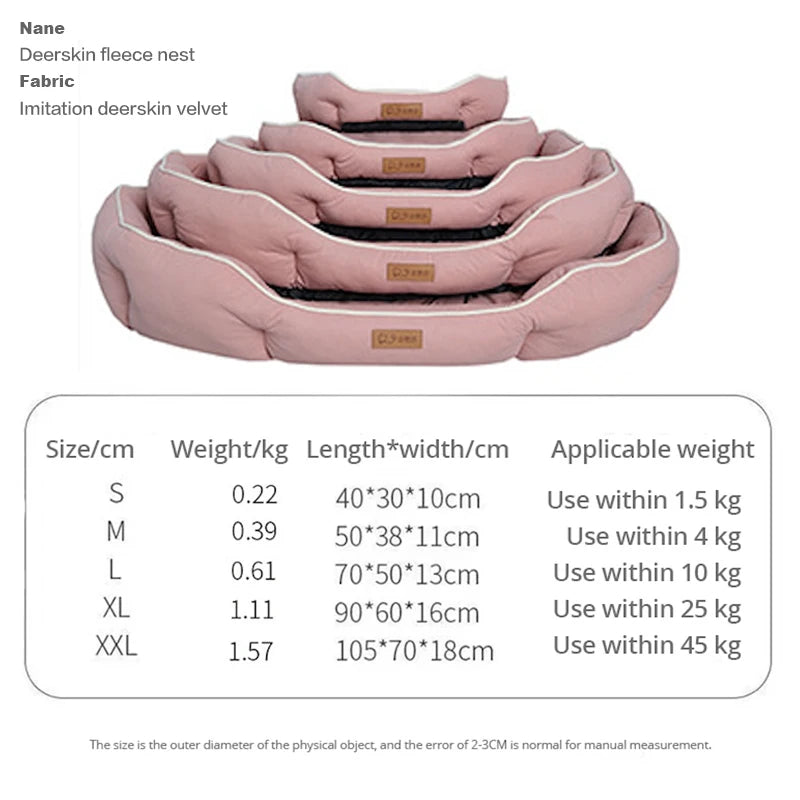 Large Dog Bed Bite-resistant Wear-resistant Pet Bed